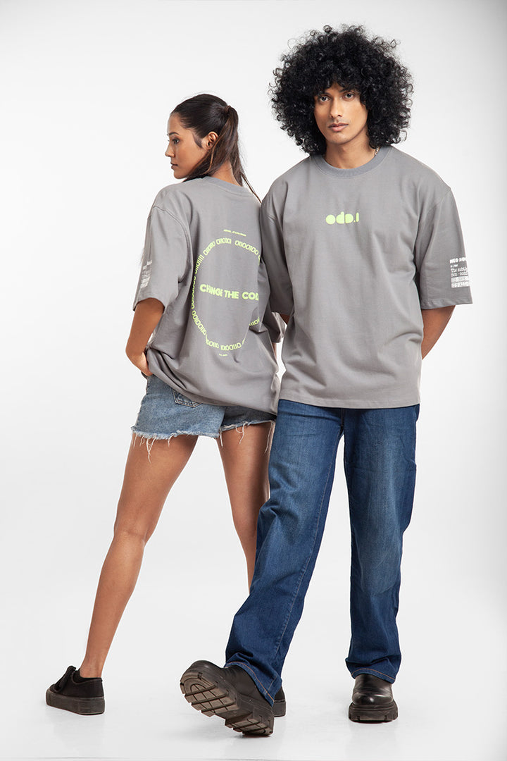 BINARY CODE OVERSIZED T-SHIRT