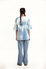 Load image into Gallery viewer, BLOT IT BLUE OVERSIZED T-SHIRT
