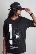 Load image into Gallery viewer, OdD1 Exclamation Mark Black T-shirt
