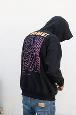 Load image into Gallery viewer, OdD1 GimmeLove Black winter hoodie
