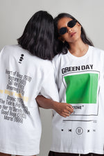 Load image into Gallery viewer, OdD1 Green Day White T-Shirt
