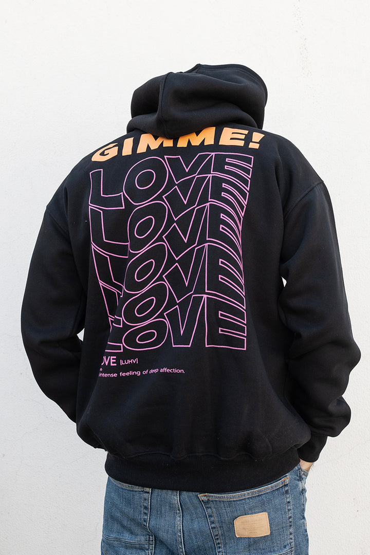 OdD1 hoodies for men GimmeLove Black