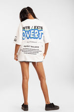 Load image into Gallery viewer, OdD1 Into-Extro tshirts female back view 
