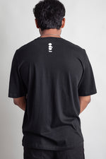 Load image into Gallery viewer, OdD1 Mens Black T-shirt Project Ham
