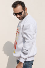 Load image into Gallery viewer, OdD1 oversized sweatshirt FryDay White
