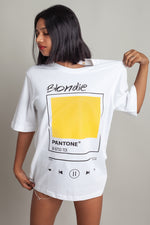 Load image into Gallery viewer, OdD1 oversized tshirt Blondie White 
