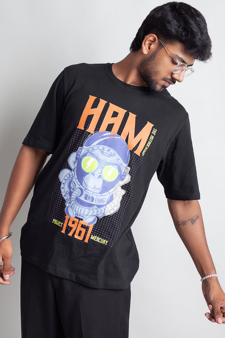 OdD1 Project Ham Black T-shirt 