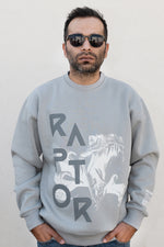 Load image into Gallery viewer, OdD1 Raptor Grey sweatshirt 
