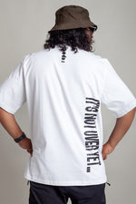 Load image into Gallery viewer, OdD1 Semi Colon White T-shirt 
