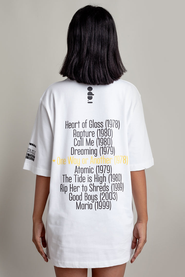 OdD1 Streetwear Blondie White T-Shirt