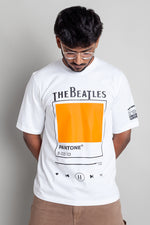 Load image into Gallery viewer, OdD1 The Beatles White Oversized T-shirt
